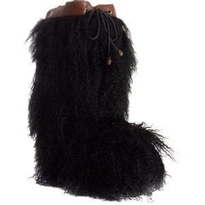 gucci alpaca snow boots|Gucci boots with rhinestones.